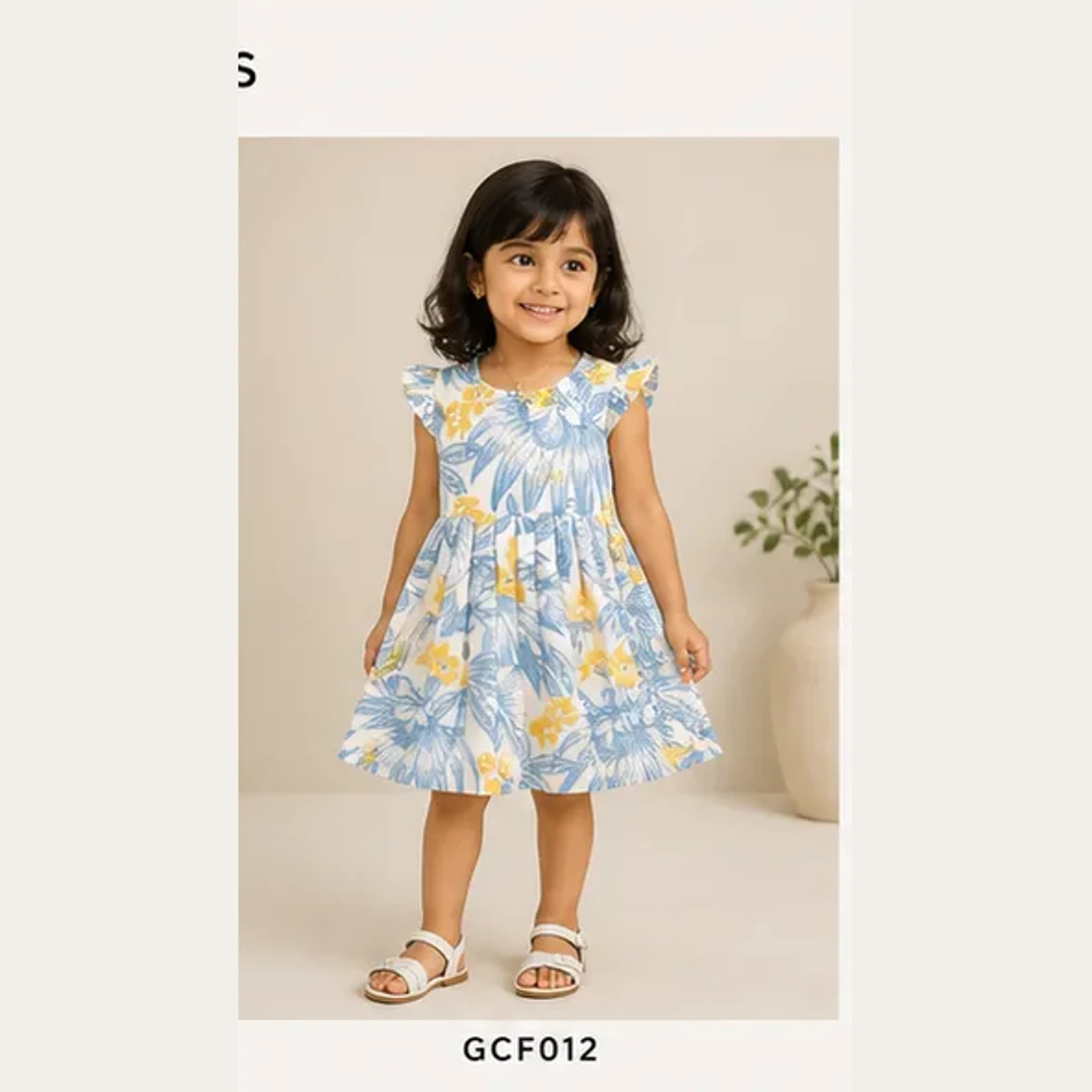 Summer Blue Frock