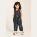 Stripped cord set Black